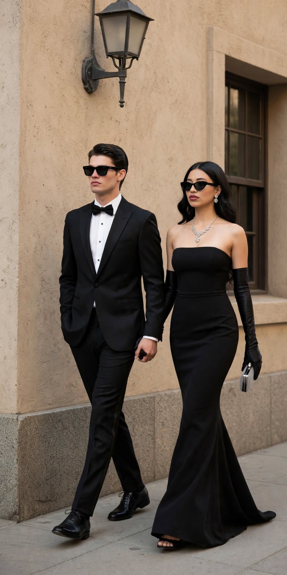 Black Tie Power Couple | Old Money Formal Poses
