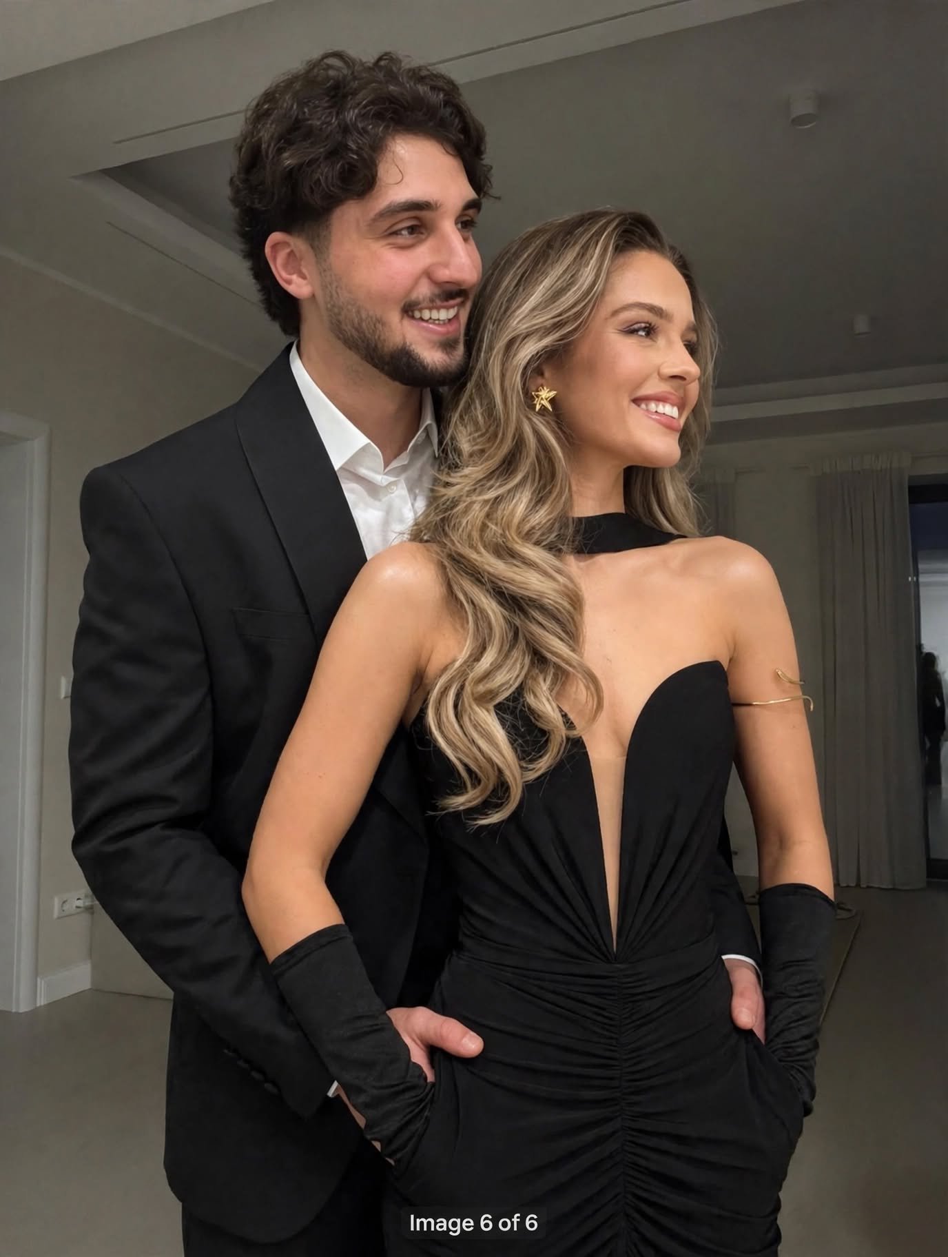 Black Tie Power Couple | Formal Couple Poses & Outfits